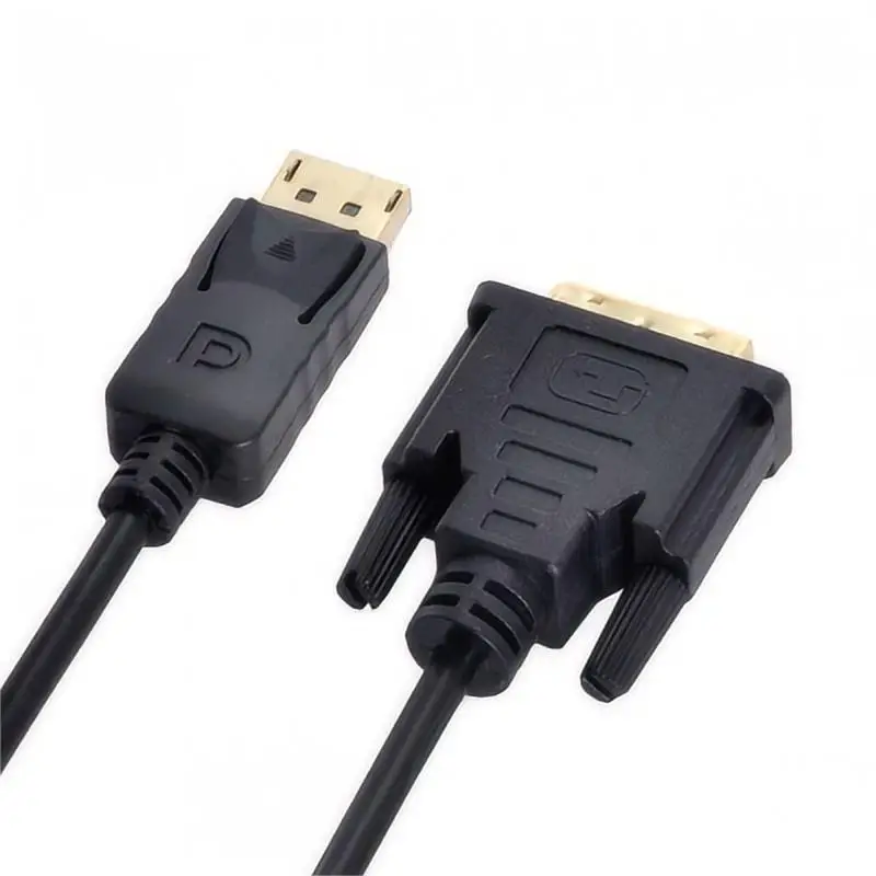 Фото 6-футовый 1,83 м кабель DisplayPort-DVI (24 + I) компьютерные кабели высокой четкости между мужчинами для видеомониторов высокой четкости №5