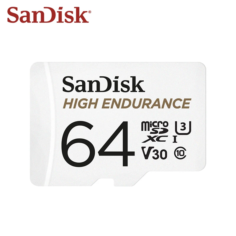 Фото Оригинальная высокопрочная карта SanDisk Micro SD MicroSDHC 32 ГБ V30 C10 MicroSDXC 64 ГБ 128 ГБ 256 ГБ карта памяти для видеорегистральной камеры №4