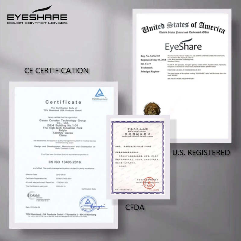 EYESHARE 1 пара цветных контактных линз для глаз, серая линза, мягкие линзы естественного цвета, косметика, контакт, ежегодные красивые ученики (art.: 3920c7d32cea5) - 3920c7d32cea5
