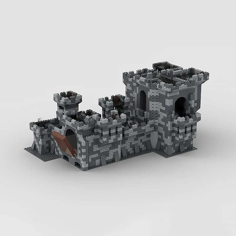 Средневековый замок Moc, строительные блоки, итальянская фортеця, технология, модульные строительные блоки, модель, подарок, рождественская игрушка, набор «сделай сам», сборка (art.: 3920d0d861428) - 3920d0d861428