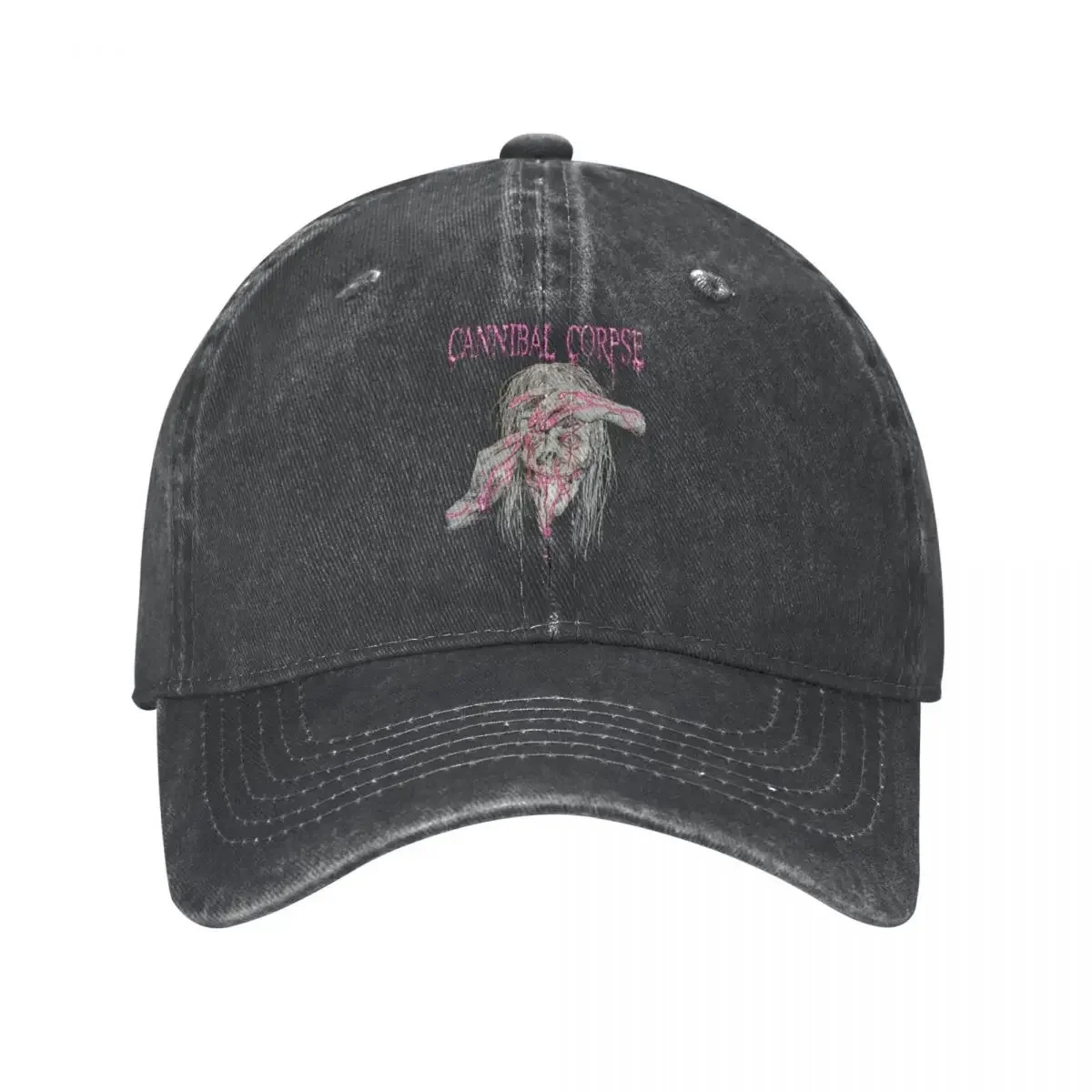 Винтажные бейсболки Cannibal Corpse Rock, унисекс, потертая кепка Snapback, кепка с черепом, уличные кепки для бега, гольфа, кепка