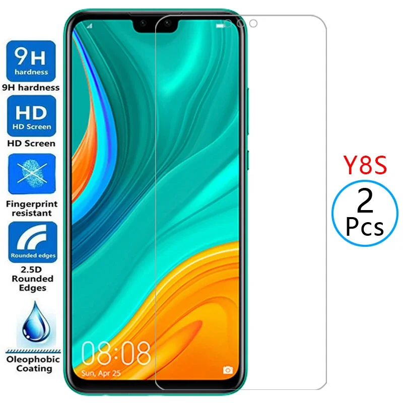 Защитное закаленное стекло для huawei y8s, защитная пленка для экрана huaweiy8s y 8s 8 y8 s ys8 8ys, пленка huawey huwei hawei huawi huawe