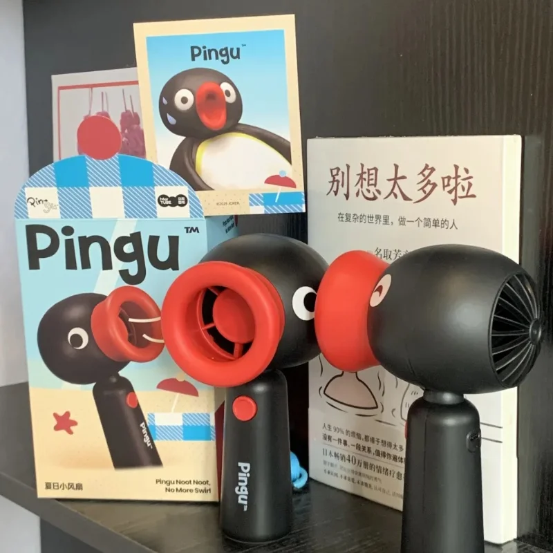 Маленький вентилятор Maktoubu Pingu, портативный мини-милый USB-вентилятор для прохладного лета, подарок на день рождения для девочек (art.: 3920cdba18c1e) - 3920cdba18c1e