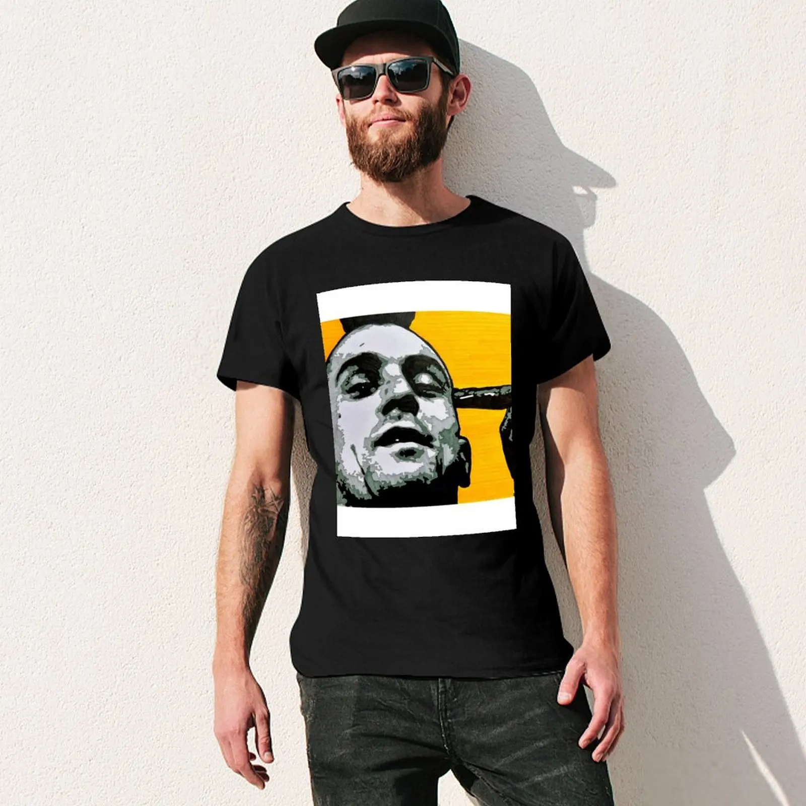 Фото Футболка Travis Bickle from Taxi Driver, спортивные фанаты, рубашки, футболки с рисунком, толстовки, мужские №3