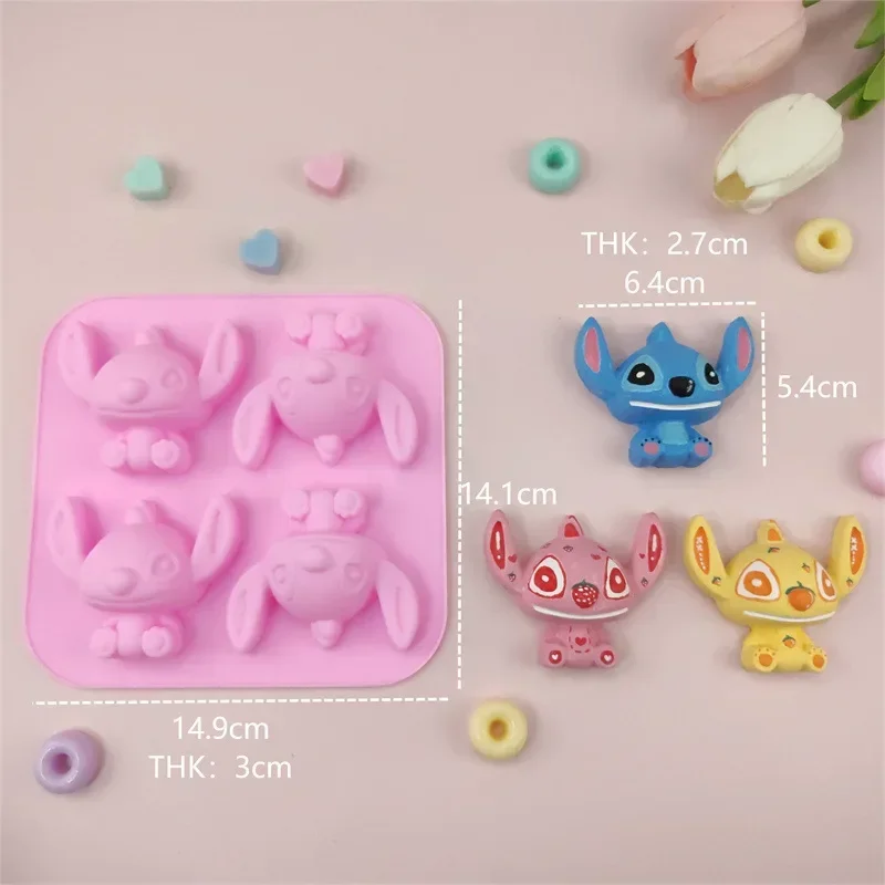Аниме Sanrio Kuromi форма для торта, шоколада, милая форма Cinnamoroll My Melody Stitch, форма для желе, домашние пищевые инструменты, рекомендуемая форма для кубиков льда (art.: 3920cc93ee5b3) - 3920cc93ee5b3