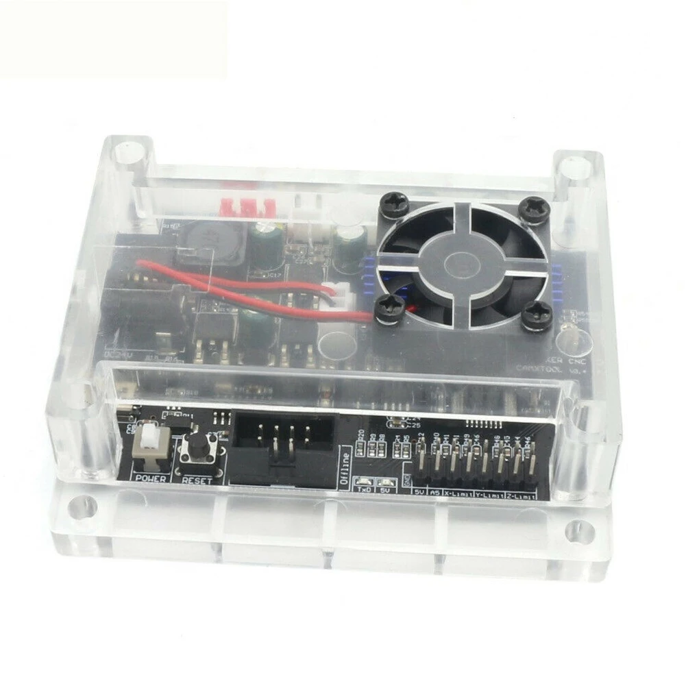 3-осевой пульт управления GRBL, USB-порт 328 F, фрезерный станок с ЧПУ, панель управления гравировальной машиной, USB-кабель, универсальный Отправит...