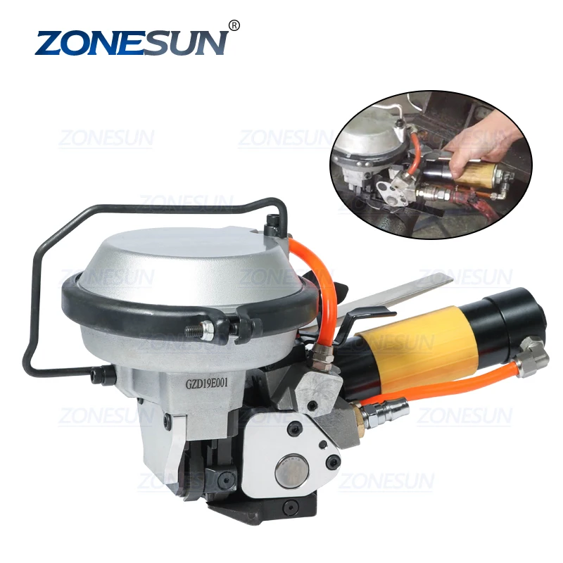 ZONESUN GZD-19, пневматическая обвязочная машина, упаковочная машина, пресс-подборщик