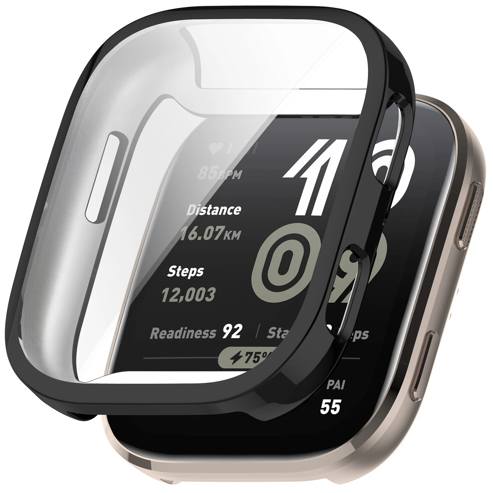 Фото Для Amazfit Bip 6, чехол из ТПУ, защитная пленка для экрана, рамка-бампер, защитное покрытие, полное покрытие, красочный корпус для часов №3