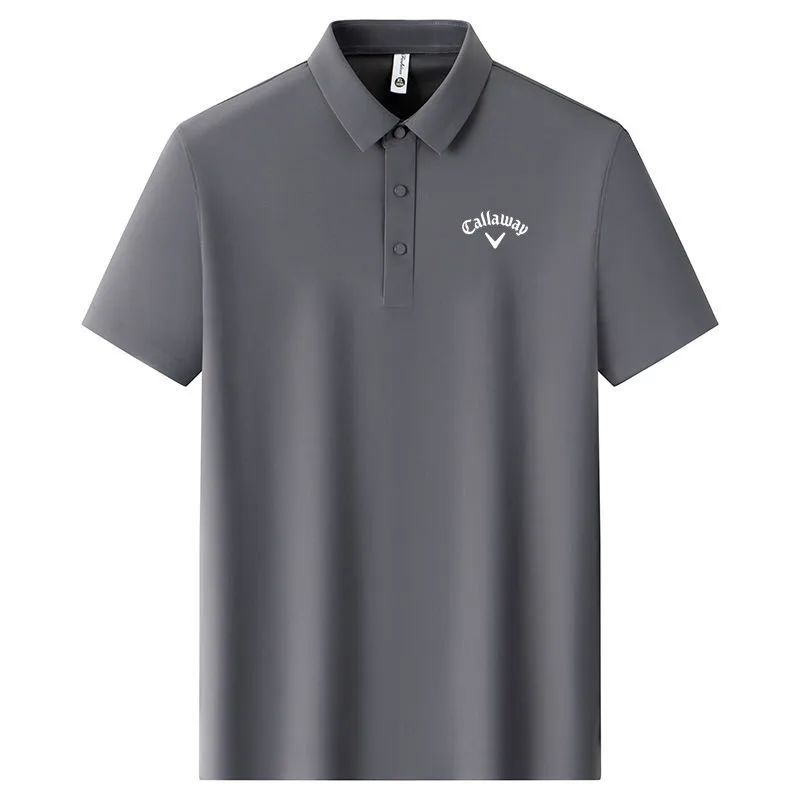 Kemeja Golf Pria Musim Semi 2023 Kaos Golf Cepat kerbersirkulasi Pakaian Golf Nyaman Kemeja Polo Pria Atasan Lengan Pendek (art.: 3920c0f5d87b9) - 3920c0f5d87b9
