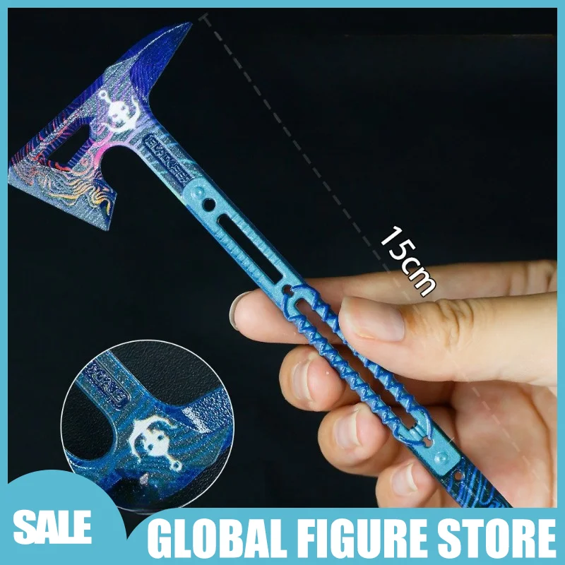 15 см Delta Action Tactical Tomahawk Black Sea Combat Axe Металлическая копия Премиум-игры Коллекционная игрушка в стиле милитари в подарок