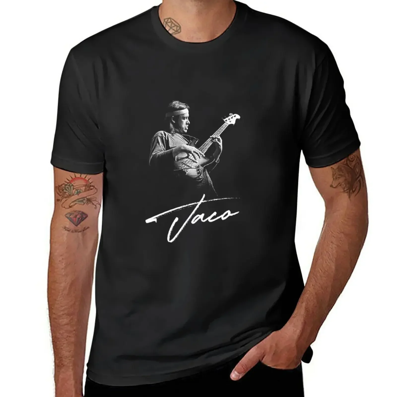 Футболка Jaco Pastorius, эстетическая одежда, черные мужские забавные футболки