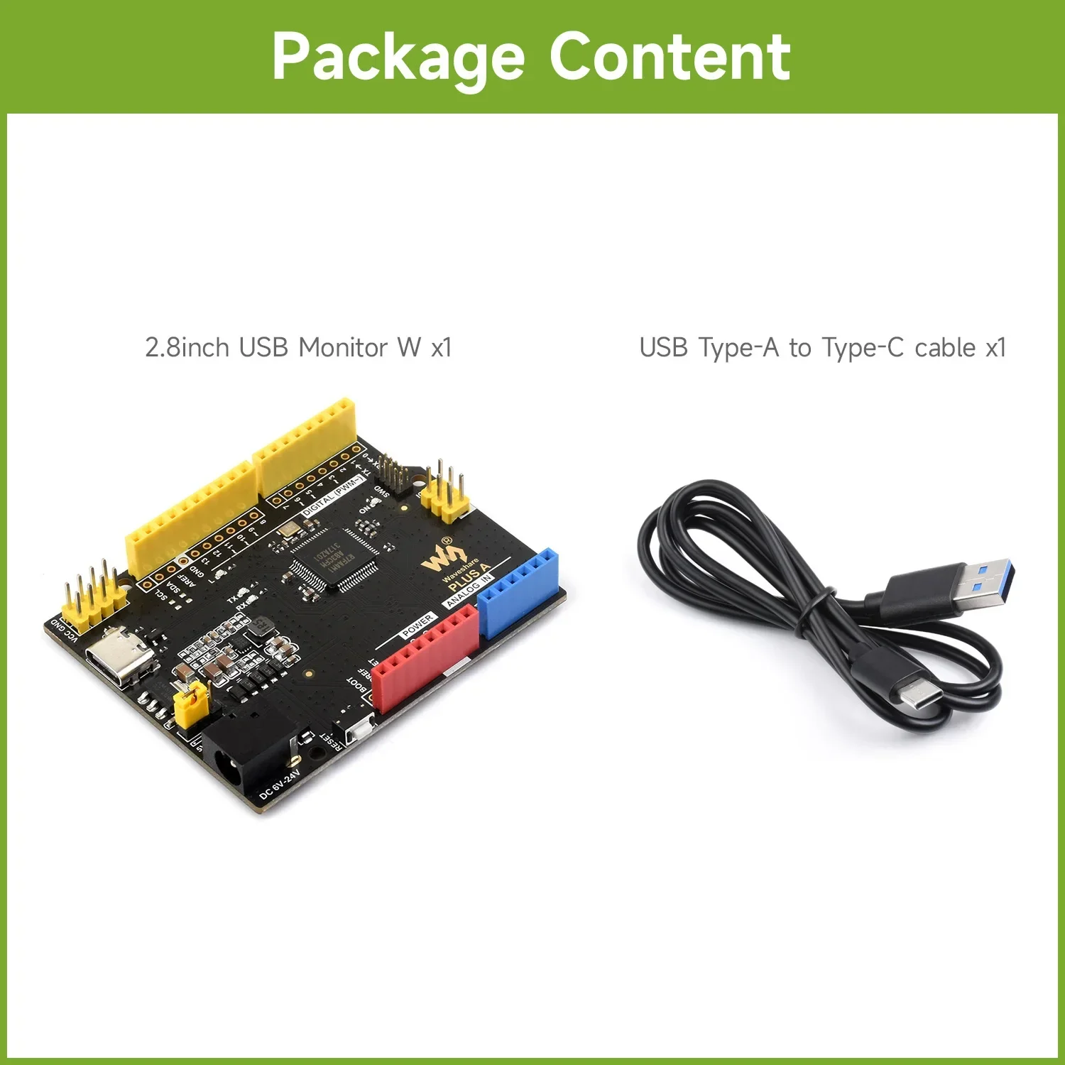 Макетная плата Waveshare R7FA4 Plus, совместимая с Arduino UNO R4 Minima (art.: 3920c6e1c63f6) - 3920c6e1c63f6