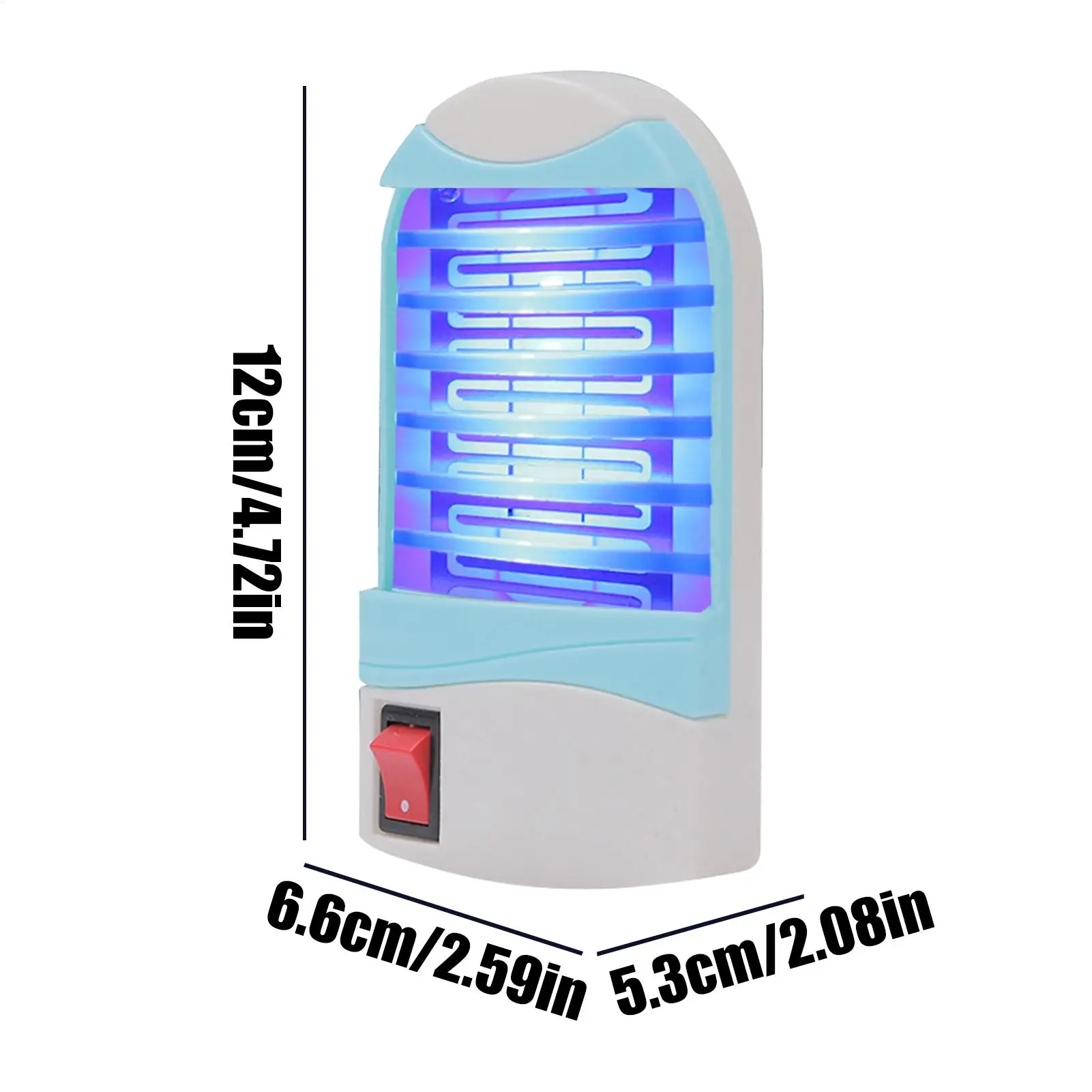 Лампа Fly Zapper для спальни, лампа Fly Zapper, бесшумный УФ-свет, оборудование для привлечения Plug-and-Play для ресторана, склада, кухни (art.: 3920d13e7cb85) - 3920d13e7cb85
