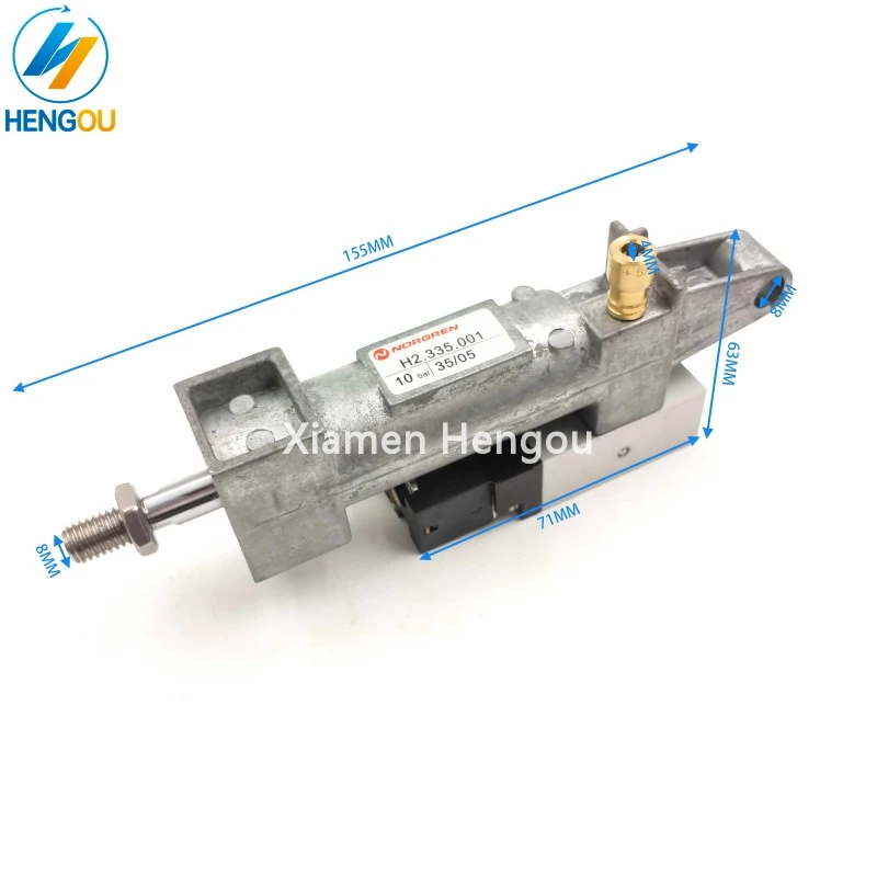 Цельный цилиндрический клапан H2.335.001 D20 H25 для печатной машины SM74 PM74