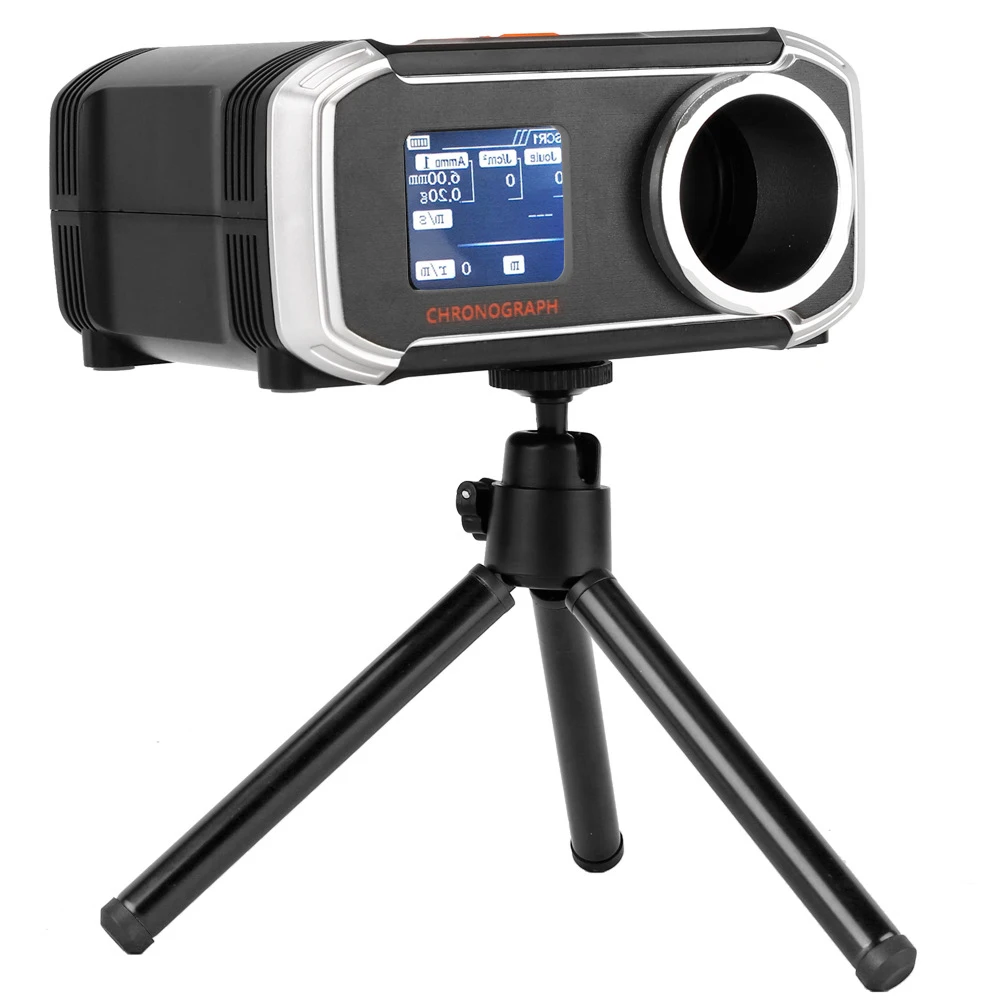 Тестер скорости съемки Velometer, зарядный кабель, ЖК-дисплей, легкий штатив, управление через приложение, для улицы, совершенно новый
