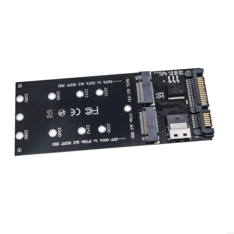 B0KF NGFF M.2 Адаптер SATA3 RAISER M.2 TO Адаптер NVME SSD для карты SFF-8654