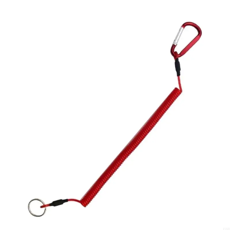 Фото 3pcs Spring Fishing Lanyard Coiled Tether для плоскогубцев на лодках рыбалка на лод №5