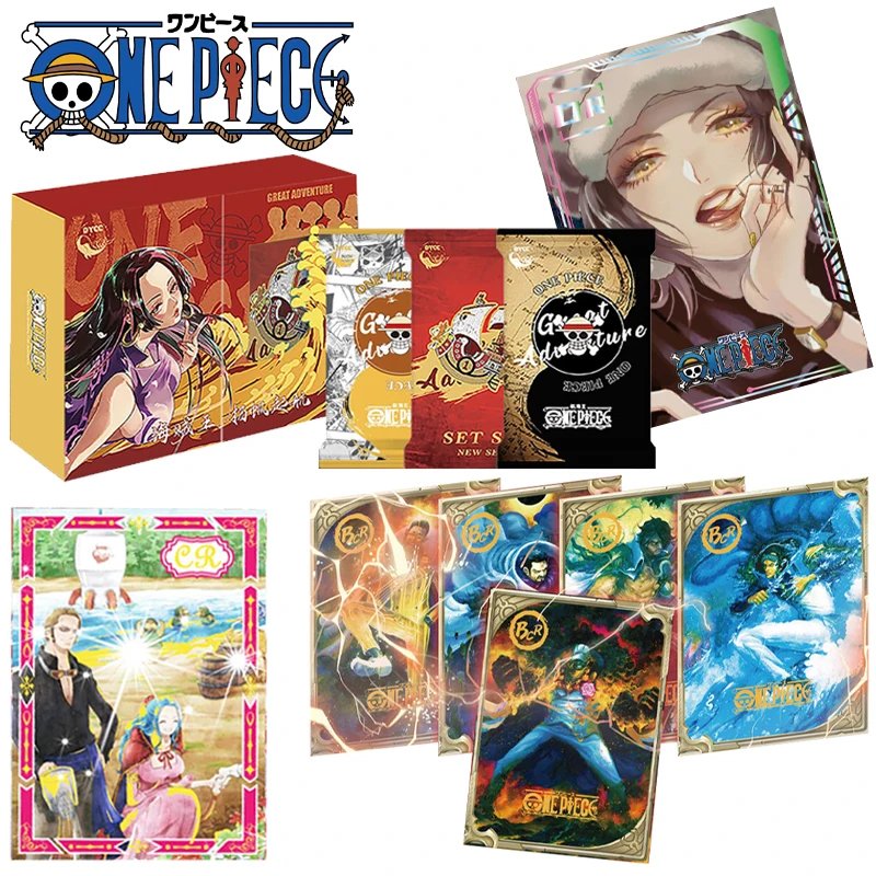 Аниме One Piece Limited Card Box CP CR MR Luffy Shanks Zoro Boa Hancock Ace Robin Sanji Sabo мультфильм редкая коллекция подарки для детей