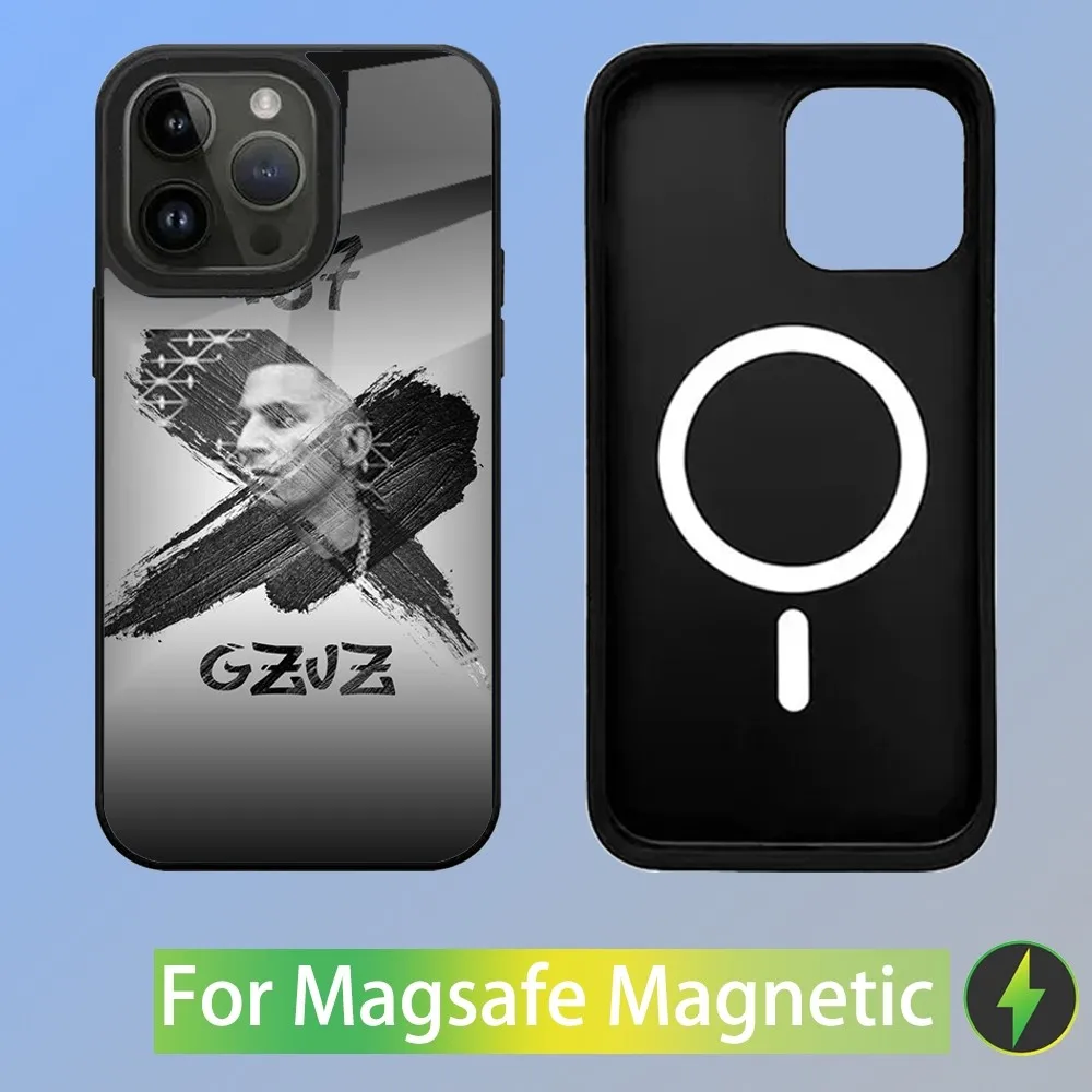 Фото Чехол для телефона GZUZ 187 strassen4 для iPhone 15,14,13,12,11,Plus,Pro,Max Mini Magsafe, магнитная Беспроводная зарядка №5