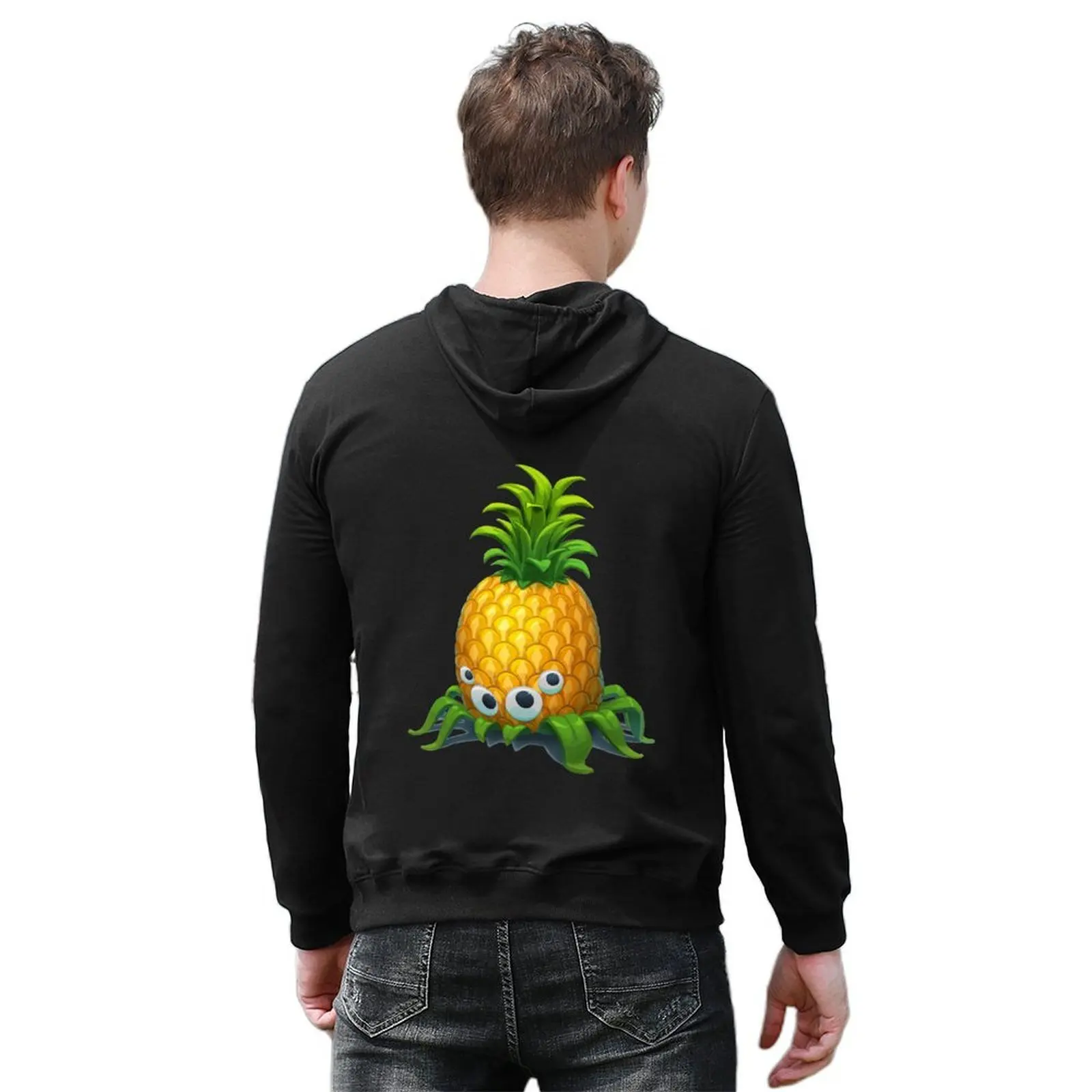 Милая толстовка с капюшоном Bugsnax Pineapple Essential, осенняя куртка, мужская одежда, мужское пальто, осенняя одежда, толстовки и свитшоты, новинка (art.: 3920d22bee341) - 3920d22bee341