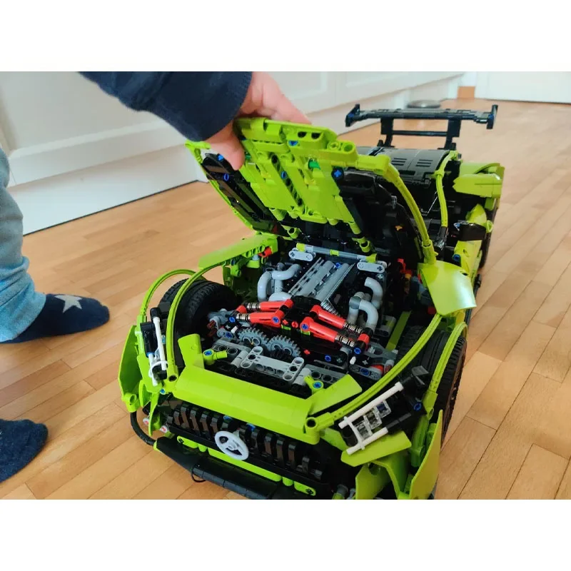 2115 классический набор, совместимый новый суперкар MOC-69715CT, сборка, строительный блок, модель 3711, детали, детская игрушка на день рождения, подарок (art.: 3920cfce2e1b7) - 3920cfce2e1b7