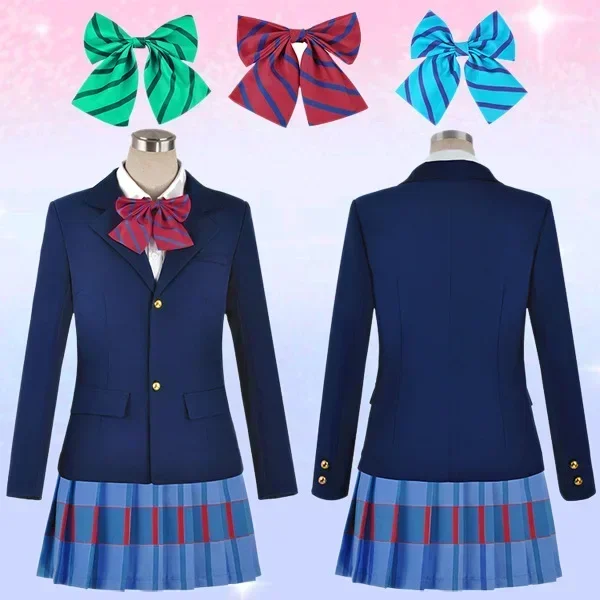 Love Live! Костюмы для косплея Love Live Lovelive Kousaka Honoka Minami kotory Ayase Eli Tojo Nozomi Nishikino Maki школьная форма