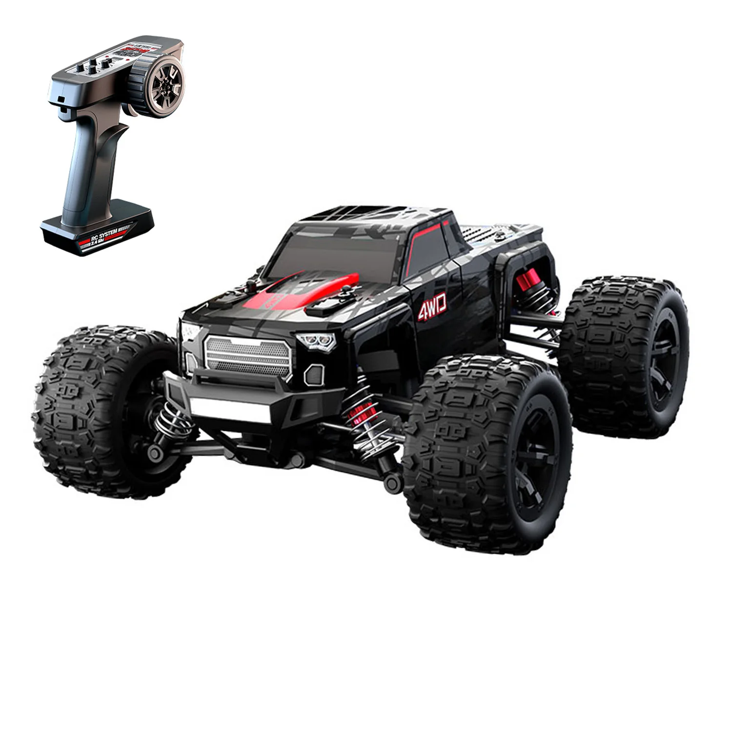 1/20 Радиоуправление Высокоскоростной внедорожник 40 км/ч 2,4G RC 4WD Автомобиль C8811 Бесщеточный двигатель ESC Подъемное колесо Металлический вал RTR