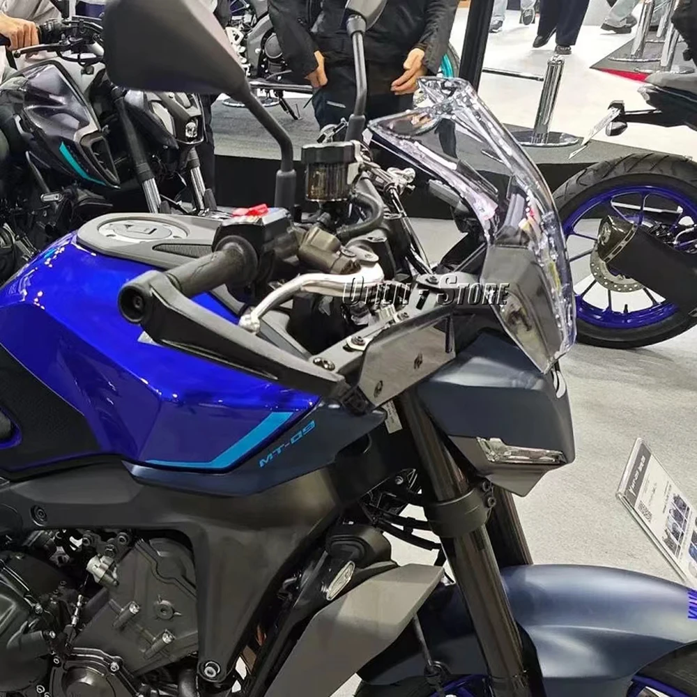 Фото Для Yamaha MT-09 MT-09 SP 2024, новые аксессуары для мотоциклов, защита для рук, ветрозащитная защита №2