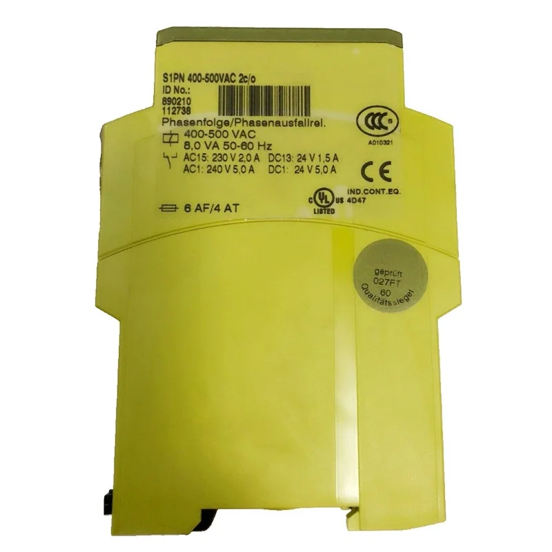 Модуль реле безопасности для Pilz S1PN 400-500VAC 2C/O 890210