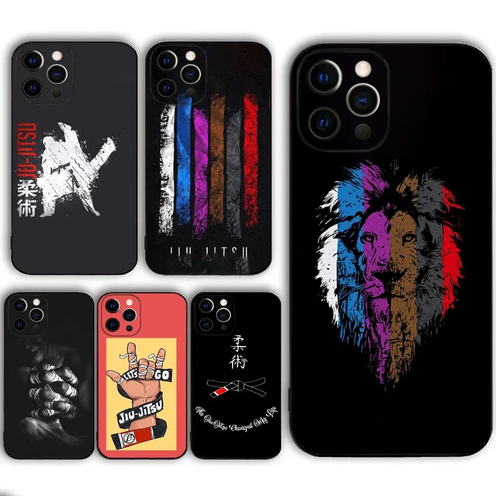 BJJ бразильский чехол для телефона Jiu-Jitsu для IPHONE 15,13,14,12,Mini ,11, Xr, X ,Xs Pro Max 8, 7 Plus, задняя крышка