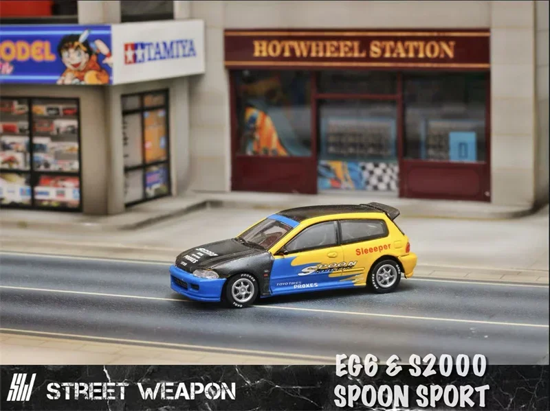 Фото SW 1:64 EG6/S2000 SPOON Limited499 Модель автомобиля №3