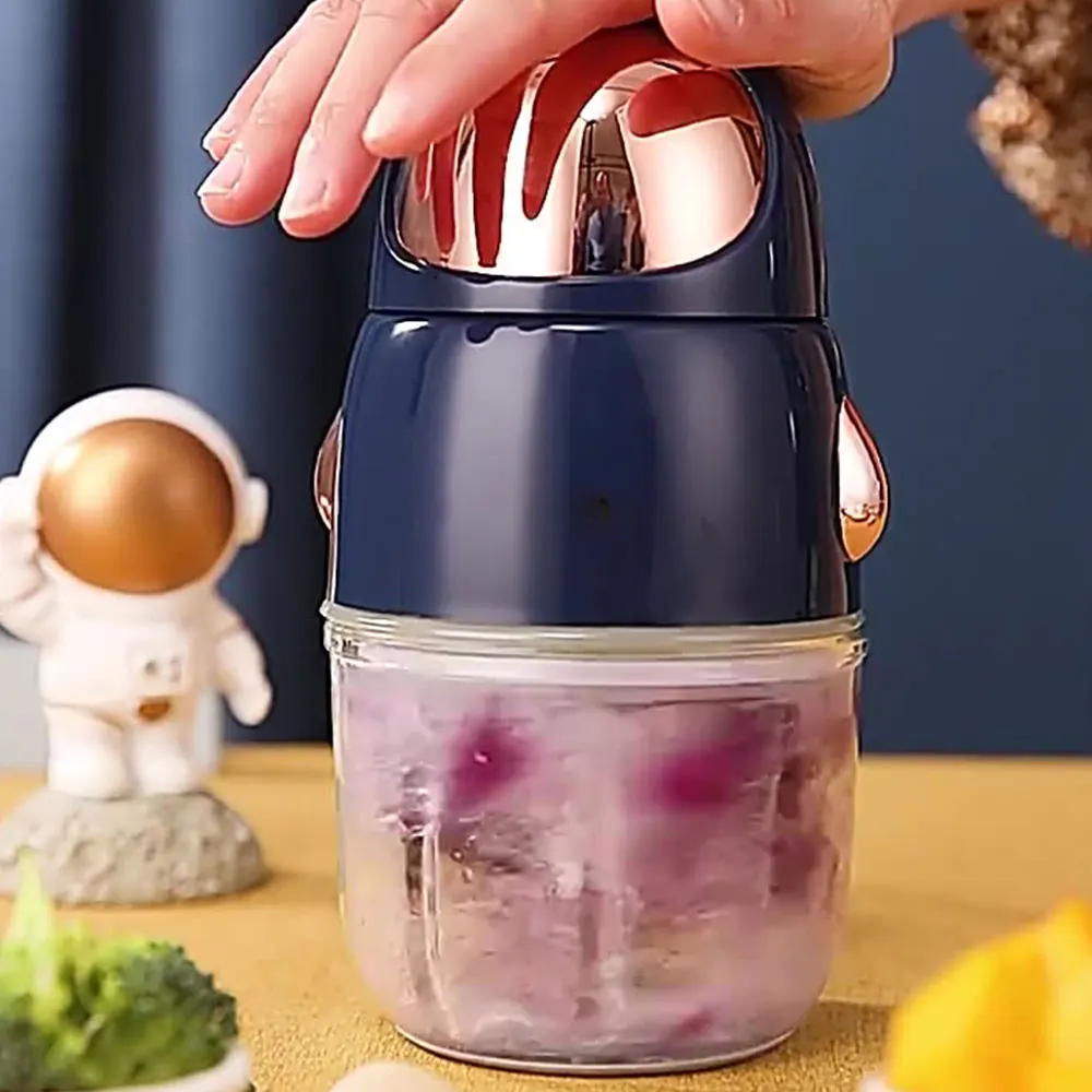 Многофункциональный кухонный комбайн, электрическая мясорубка, портативный блендер, чашка-миксер, пищевая добавка для детей, мясорубка 220 В, 300 мл