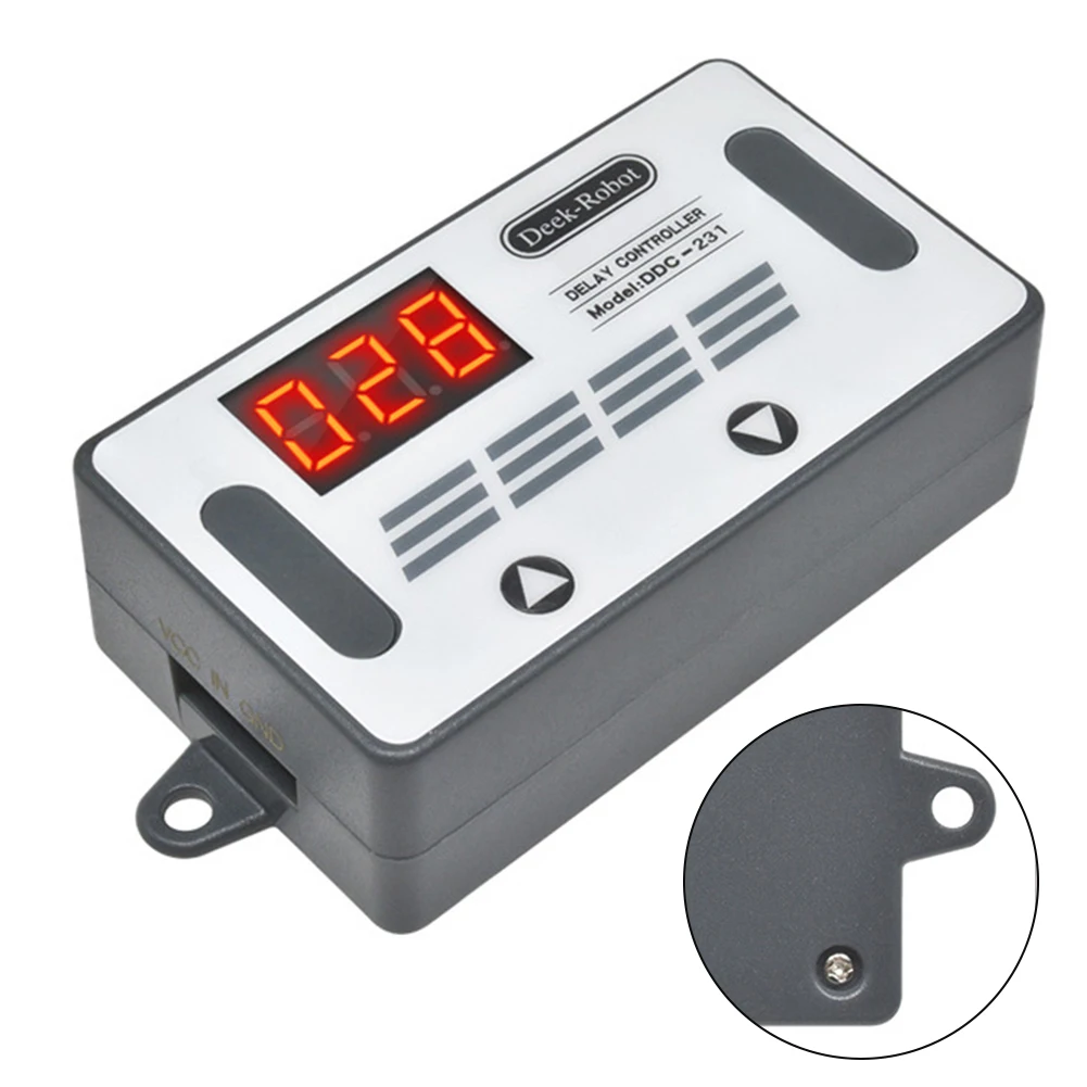 Фото DC5V-30V двойное реле задержки MOS триггер высокого уровня светодиодный цифровой цикл дисплея для таймера электрооборудование инструмент аксессуар №3