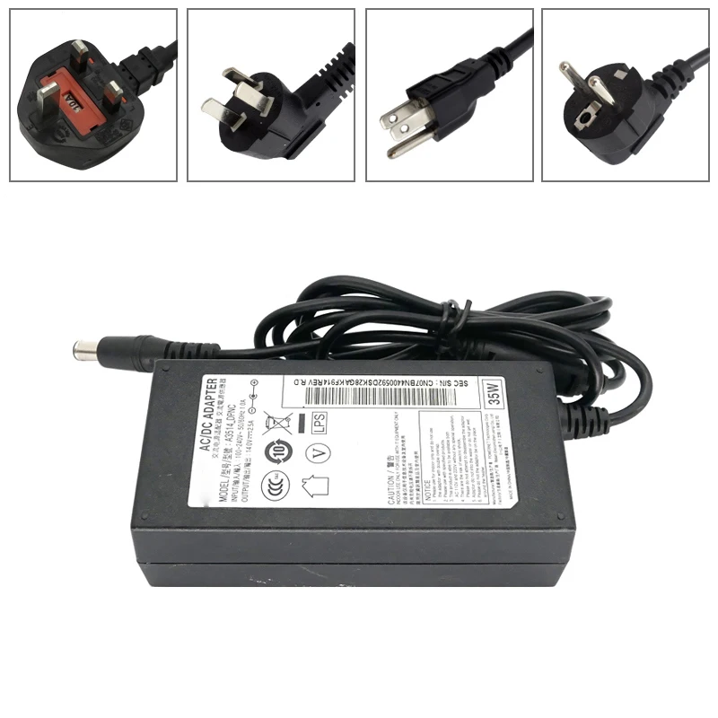 Адаптер питания для Samsung Monitor TV AC/DC зарядное устройство a3514 _ dpnc 14 в 2,5 А