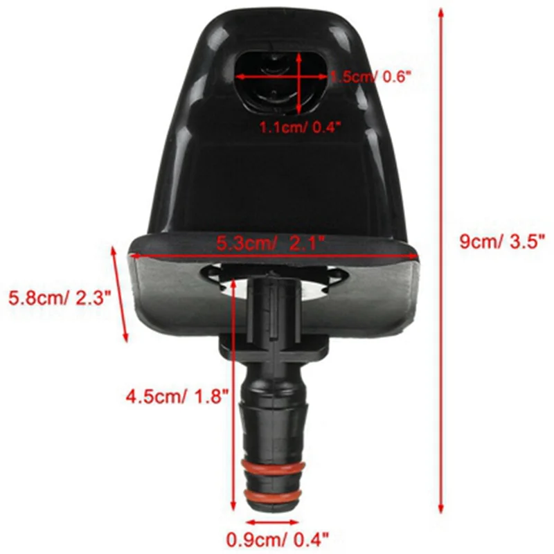 Фото Форсунка омывателя фар для HONDA CRV CR-V II 2 MK2 01-05, левая 76885SCAS01 правая 76885SCAS0 №3
