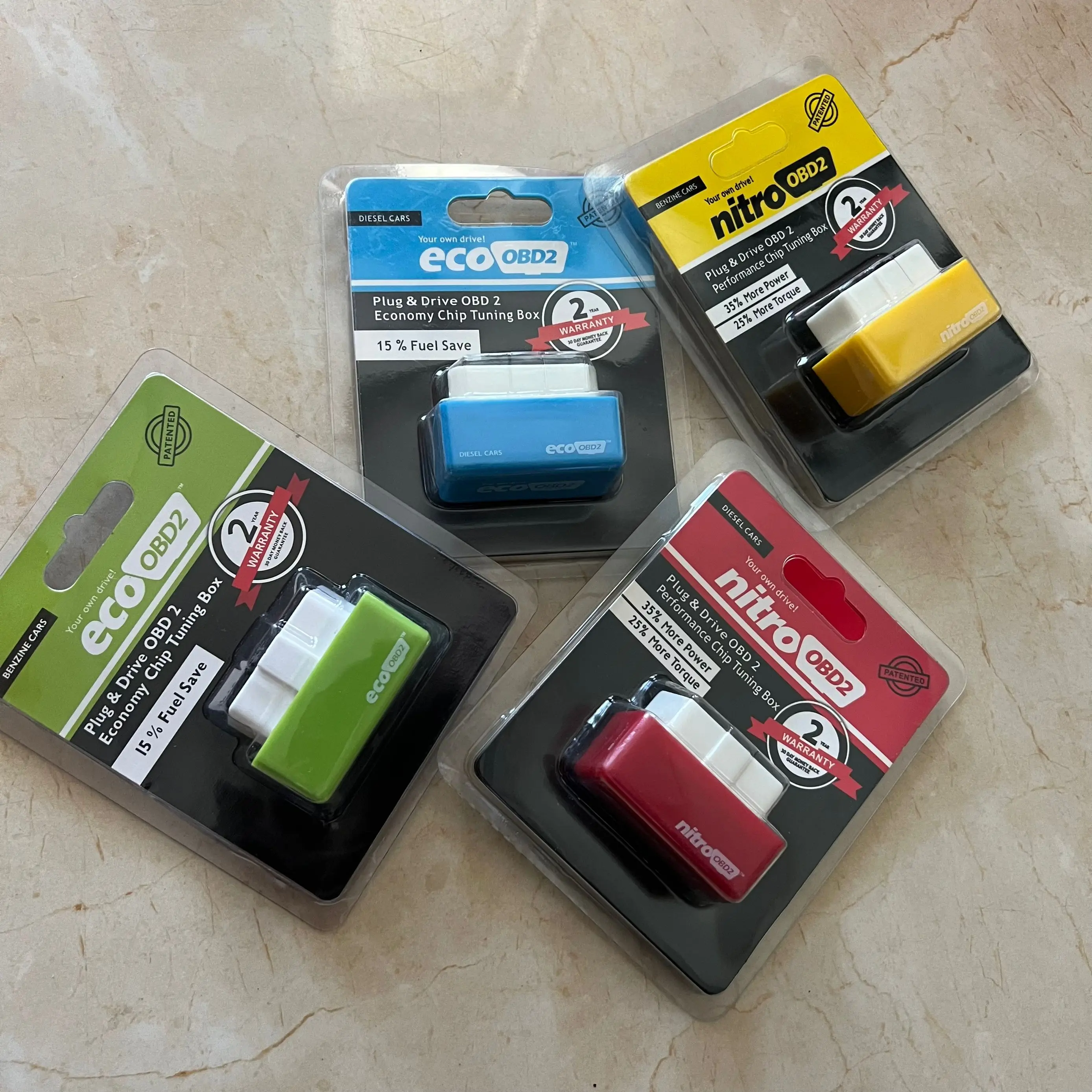 Фото Eco Nitro OBD2 для дизельного бензина, автомобильный Plug & Driver OBD2 15% на топливо, экономия более энергии, экономичная производительность, коробка для настройки чипов №2