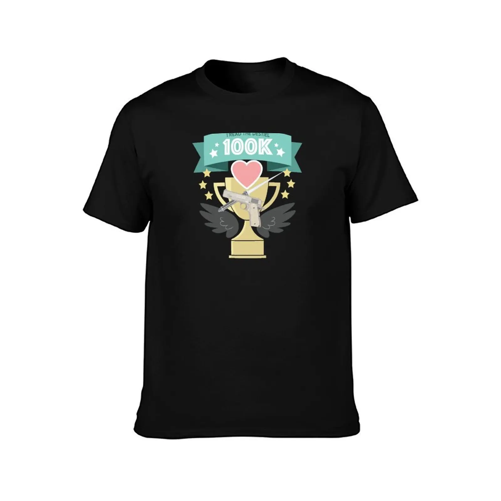 Фото Destiel 100K Trophy T-Shirt cotton t shirt man g man t shirts for men T-Shirt №2