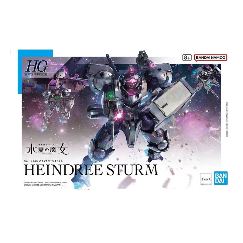 Фото Bandai HG TWFM 1/144 Heindree Sturm натуральная модель Gundam, комплект экшн-фигурок, коллекция, сборная модель, игрушки для мальчиков, рождественские подарки №2