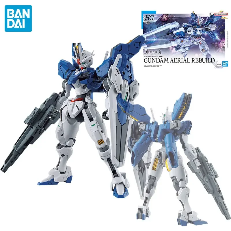 Оригинальная Bandai Аниме GUNDAM с воздушным наполнением HG 1/144, Сборная модель, аниме экшн-фигурка, модель, игрушки