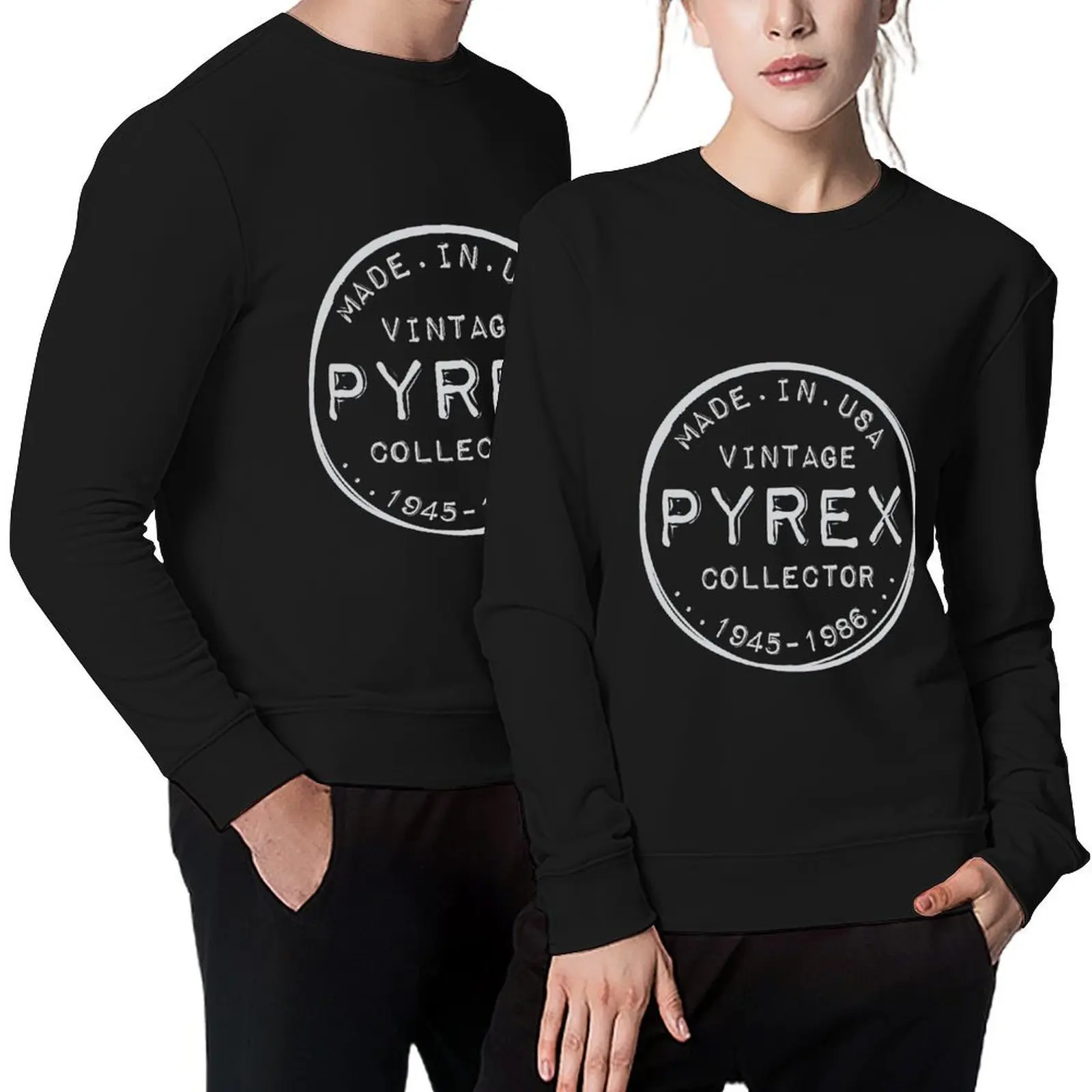 Винтажный коллекционер Pyrex, сделано в США, пуловер с печатью, мужская одежда, мужская одежда, спортивный костюм, мужские толстовки с капюшоном