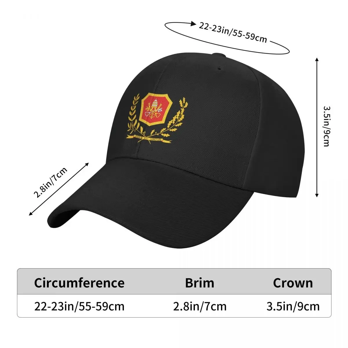 Vatican City Gendarmerie Corps - Corpo della Gendarmeria dello Stato della Città del Vaticano Бейсбольная кепка (art.: 3920d11cc4540) - 3920d11cc4540