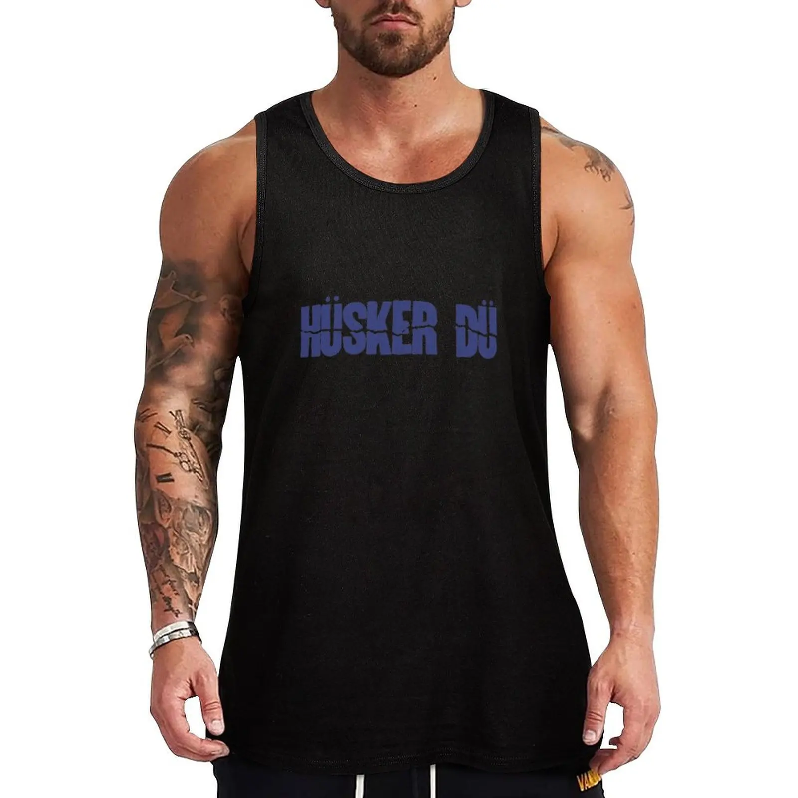 Husker Du Tank Top жилет мужская мужская одежда
