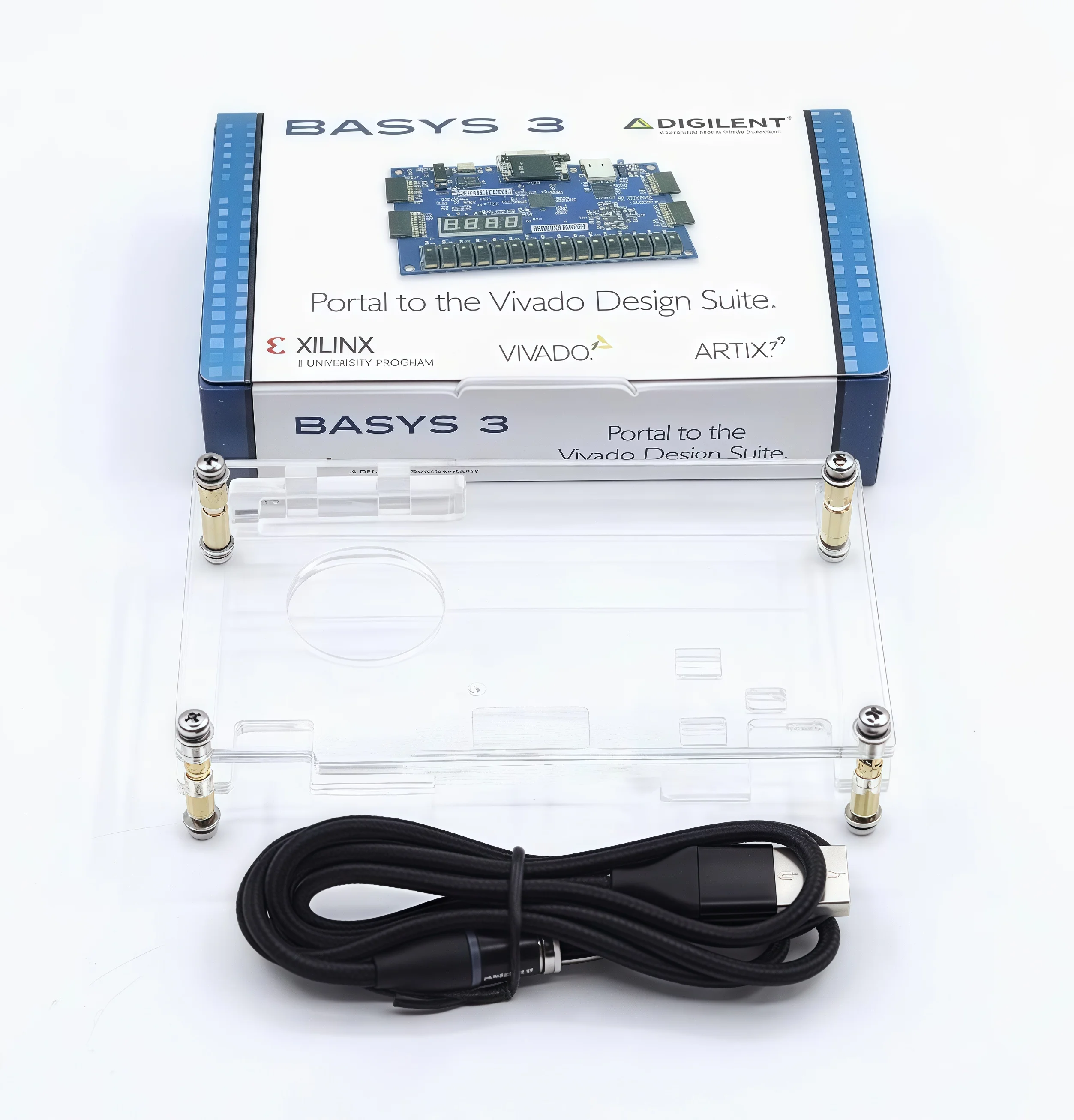 Плата разработки Basys3 Artix-7 Xilinx Fpga Basys 3 410-183 Digilent (art.: 3920d20af23ff) - 3920d20af23ff