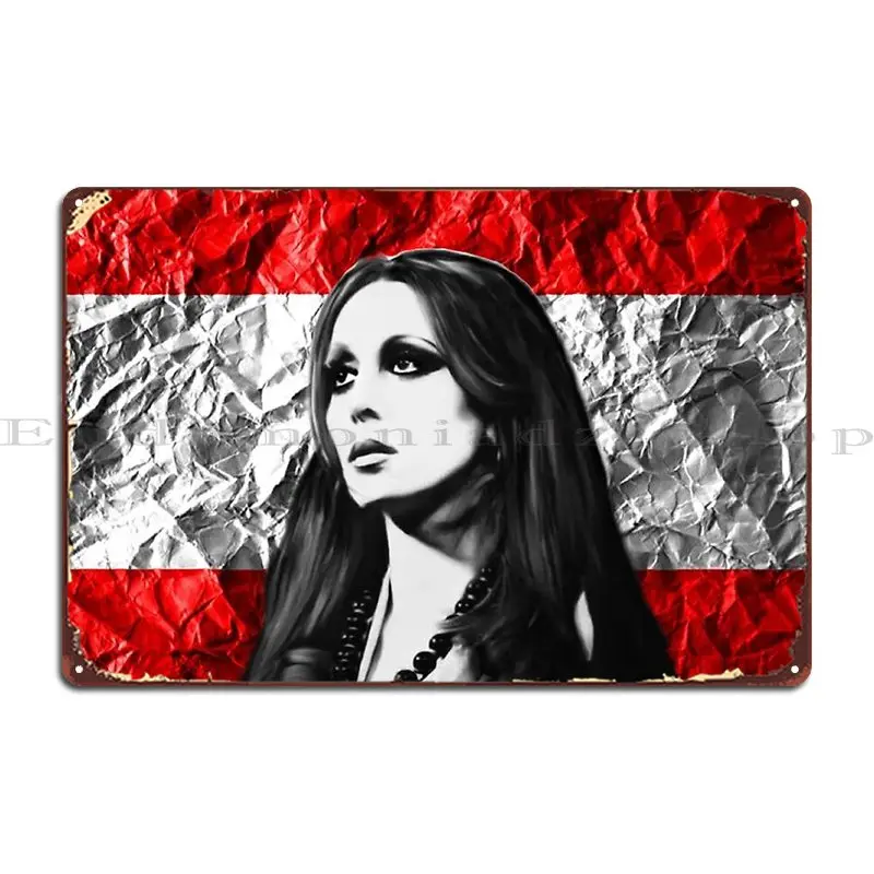 Fairuz Ливан металлический знак плакат забавное украшение для гаража кино-бар на заказ жестяная вывеска плакат