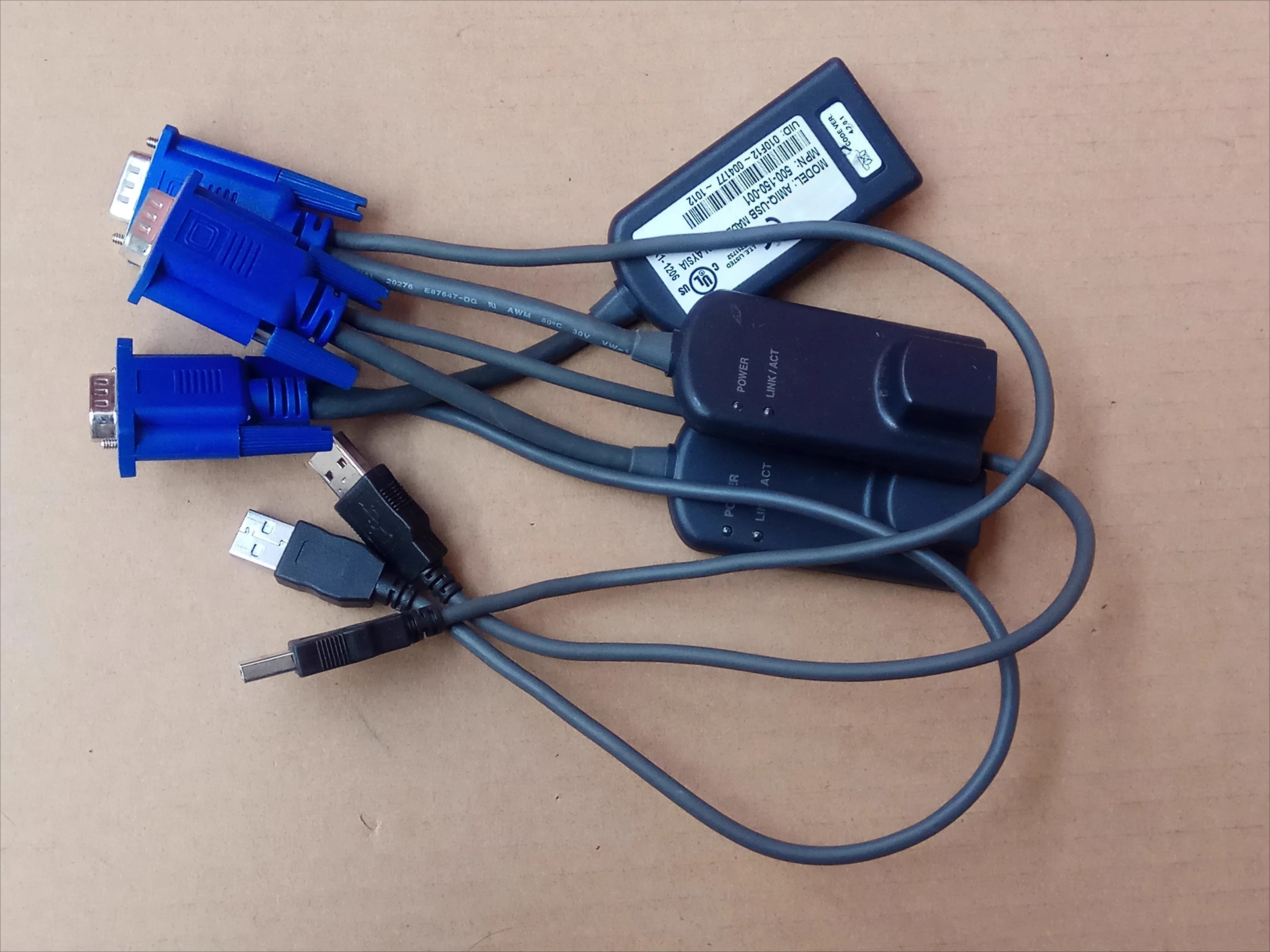 Используется для американского авоцента AMIQ-USB KVM интерфейсный модуль адаптера кабель VGA RJ45