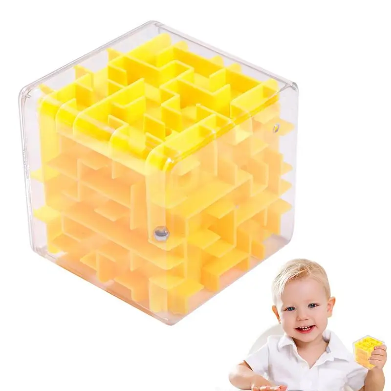 3D пазл, 3D головоломка, лабиринт, кубик, Гравитационный лабиринт, шар-лабиринт, головоломка, кубик-шар, аксессуары для мозга, игрушка-головоломка, мяч