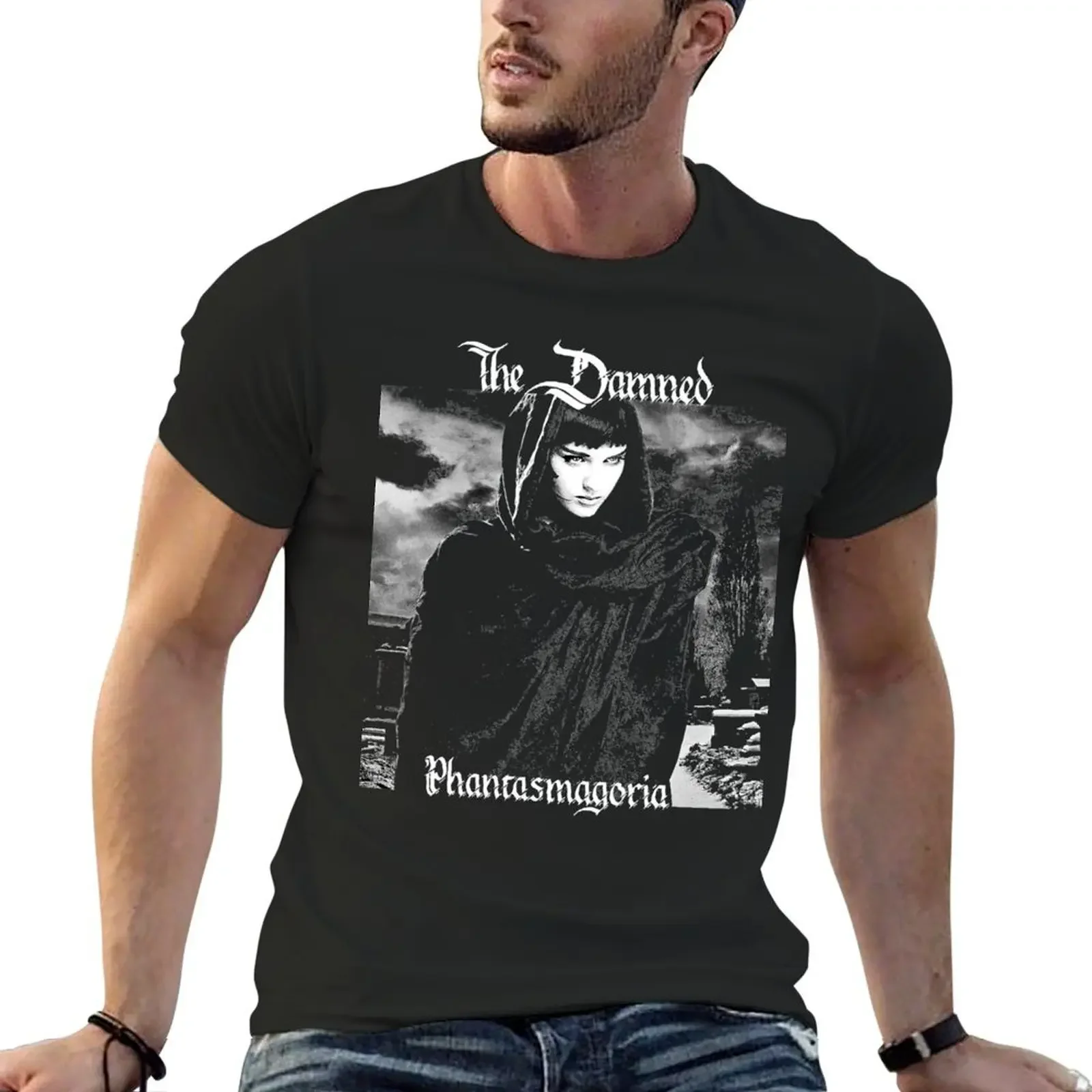 Футболка The damned phantasmagoria, рубашки с забавными мемми, новые подарки и футболки, мужские футболки