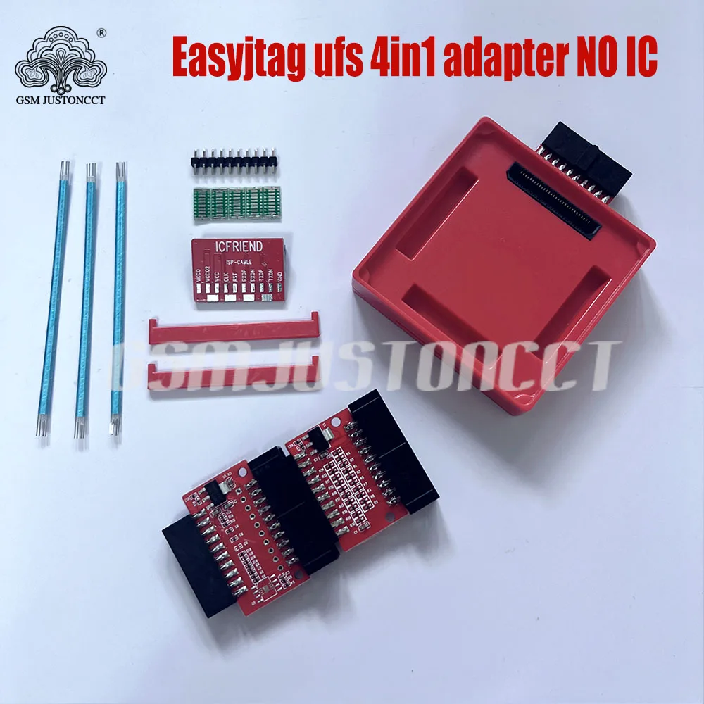 Адаптер MIPI ufs 4 в 1 без микросхемы работает с легким j-tag плюс коробкой, коробкой emmc 9 в 1 и ufs 153/254/297 Телефоны и аксессуары