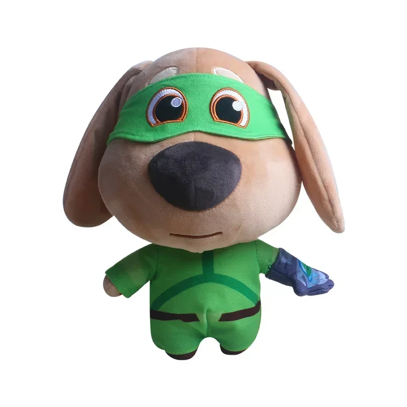 Фото 28 см Kawaii Can't Talk Version Talking Tom And Friends Hero Series Talking Tom Angela Hank Ginger Ben Плюшевые куклы Детские игрушки №5