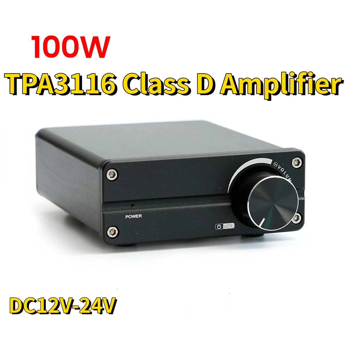 Усилитель звука TPA3116 100 Вт Hifi D100 1-канальный усилитель класса D, усилитель звука для динамиков, сабвуферов, домашнего кинотеатра